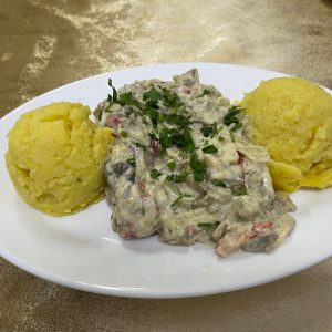 HRIBI CU SMÂNTÂNĂ ŞI MĂMĂLIGUŢĂ